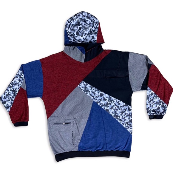 1/1 Stretchy Athletic Hoodie. Super soft. Digital Camo, custom clothing hoodie - Picture 1 of 10